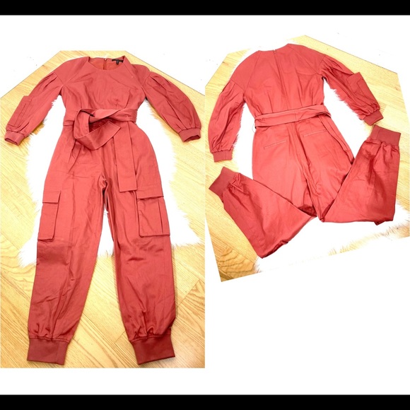 BCBGMaxAzria Pants - 🍓BCBGMaxazria Women Red Jumpsuit sized Small